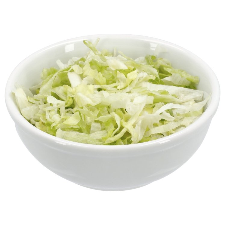 CROSS VALLEY FARMS SHREDDED ICEBERG LETTUCE 1/4 CLEAN