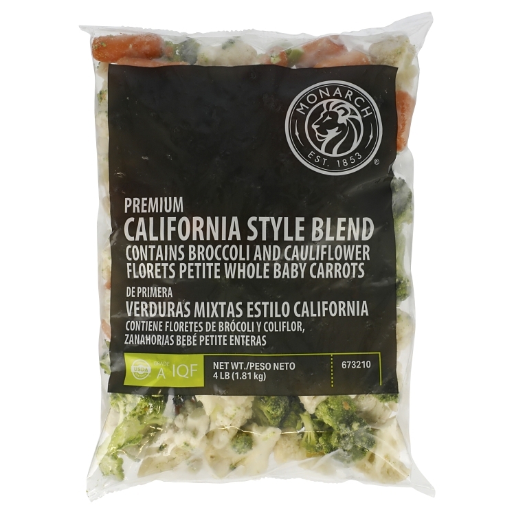 MONARCH VEGETABLE BLEND CALIFORNIA PREMIUM DOMESTIC