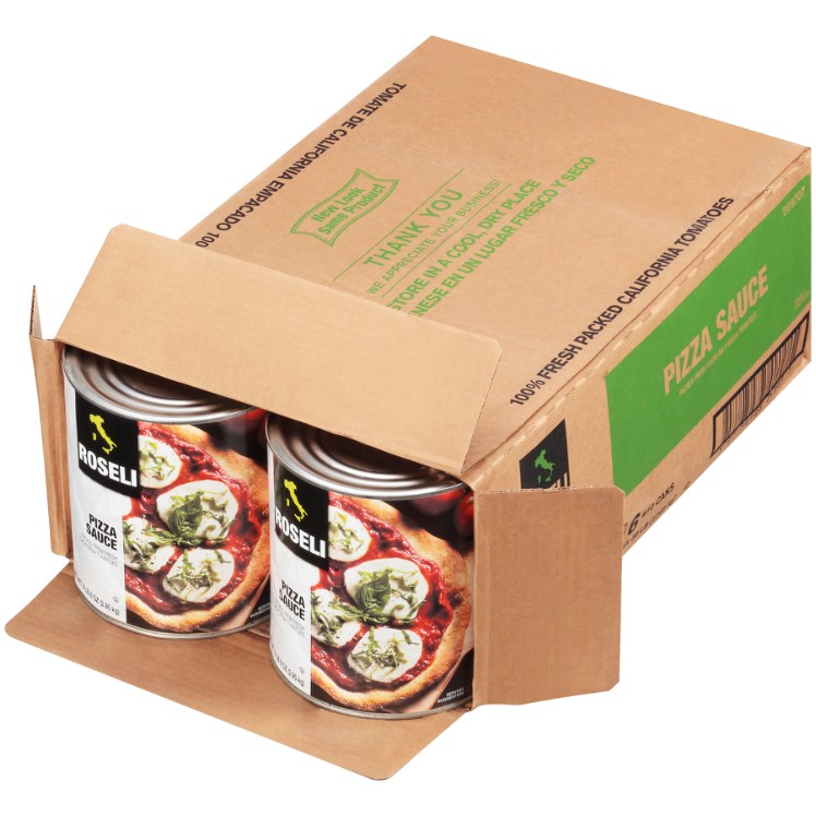 ROSELI PIZZA SAUCE TOMATO CAN SHELF