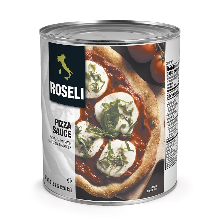 ROSELI PIZZA SAUCE TOMATO CAN SHELF