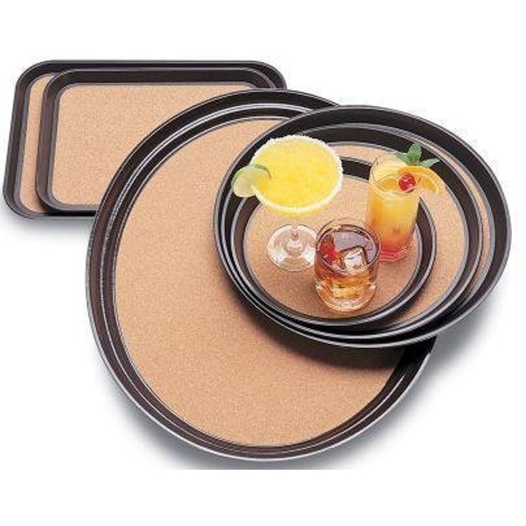 CARLISLE FOODSERVICE PRODUCTS TRAY SERVING 14 INCHES PLASTIC CORK LINED