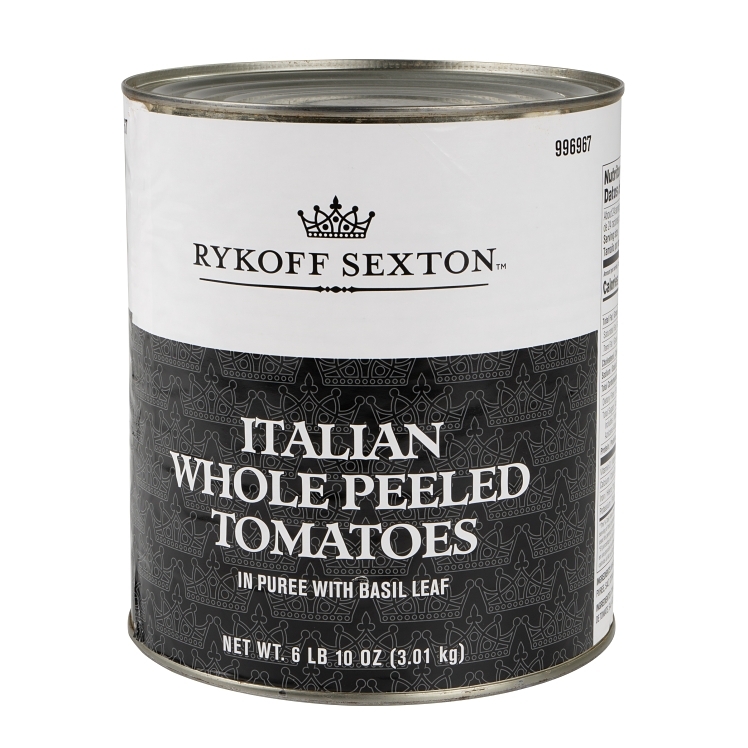 RYKOFF SEXTON TOMATO WHOLE PLUM WITH BASIL ITALIAN - US Foods CHEF