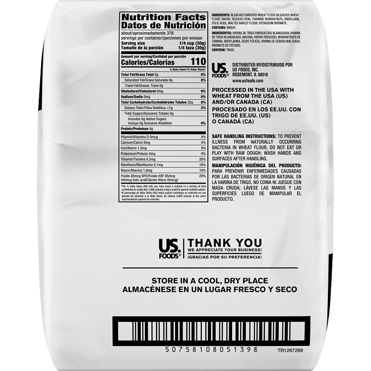 MONARCH FLOUR, WHEAT RED HIGH GLUTEN FINE