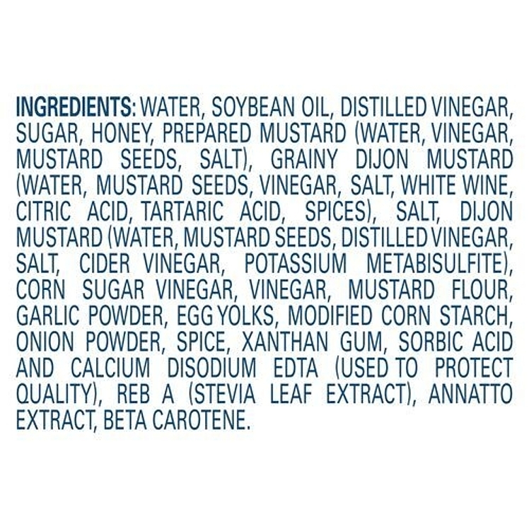 HELLMANNS HONEY MUSTARD DRESSING