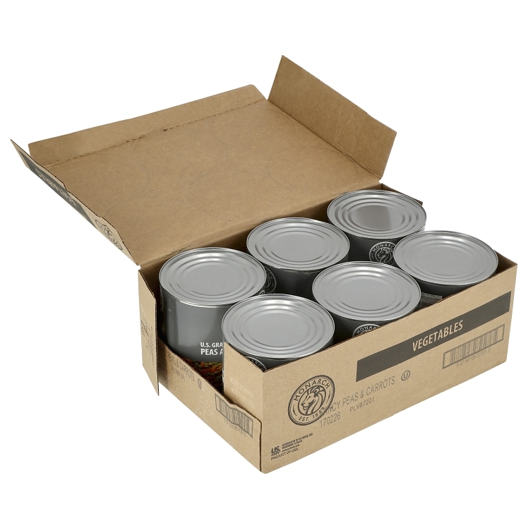 MONARCH-D VEGETABLE MIX, PEA & CARROT FANCY