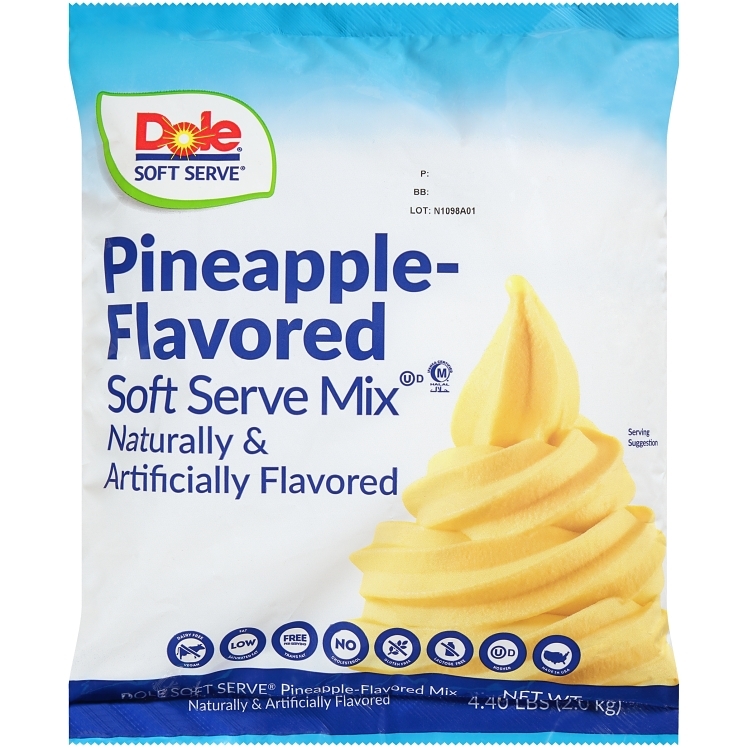 DOLE PINEAPPLE SOFT SERVE MIX