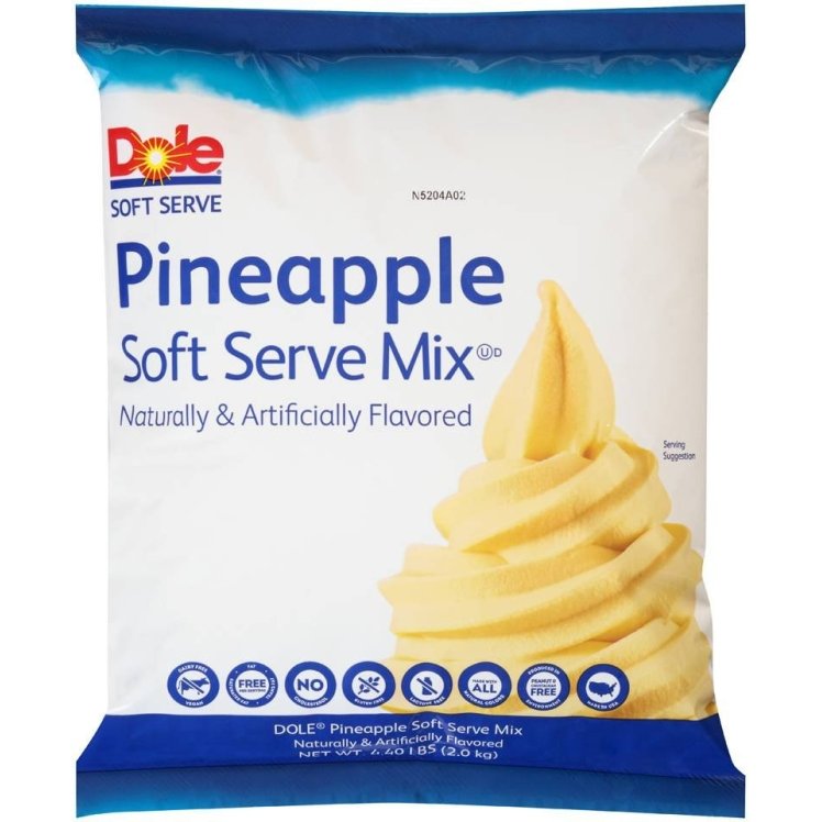 DOLE PINEAPPLE SOFT SERVE MIX
