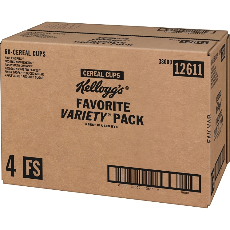 KELLOGGS / WK ASSORTED FAVORITE CUP SPRING SIZE CEREAL