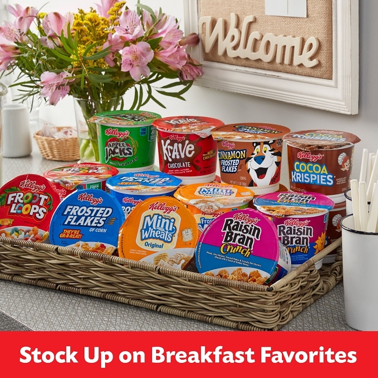 KELLOGGS / WK ASSORTED FAVORITE CUP SPRING SIZE CEREAL