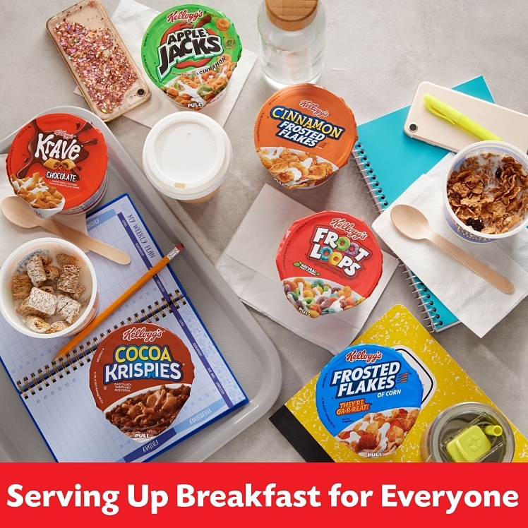 KELLOGGS / WK ASSORTED FAVORITE CUP SPRING SIZE CEREAL