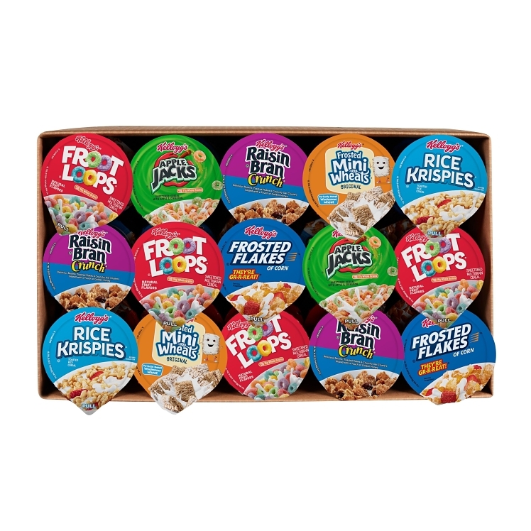 KELLOGGS / WK ASSORTED FAVORITE CUP SPRING SIZE CEREAL