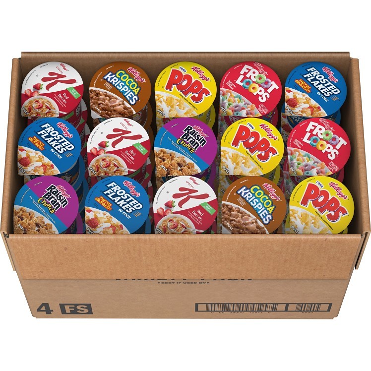 KELLOGGS / WK ASSORTED FAVORITE CUP SPRING SIZE CEREAL