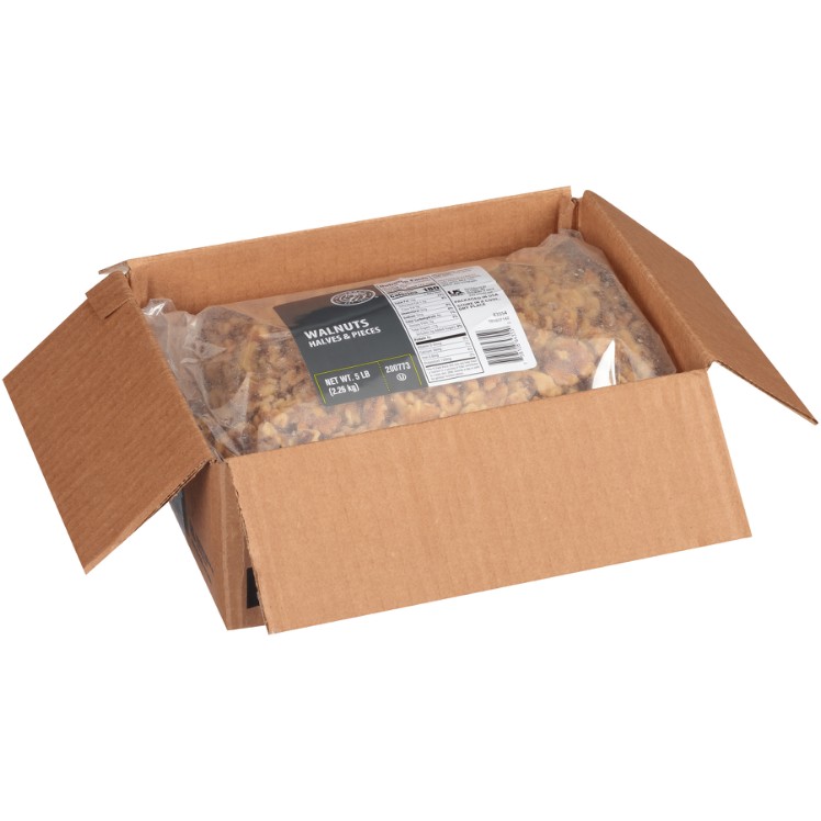MONARCH WALNUT HALF & PIECE UNSALTED RAW