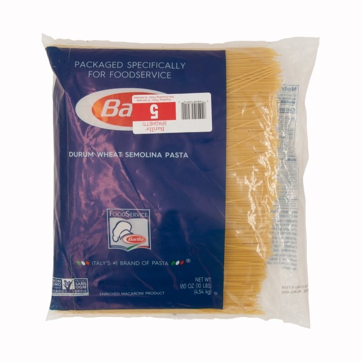 BARILLA PASTA DRY SPAGHETTI 10 LB