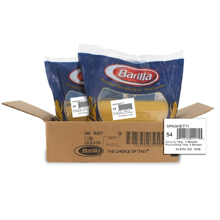BARILLA PASTA DRY SPAGHETTI 10 LB