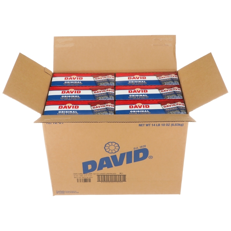 ORIGINAL DAVID & SON SUNFLOWER SEEDS ORIGINAL