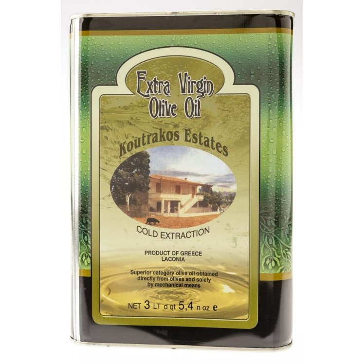 KOUTRAKOS ESTATES EXTRA VIRGIN OLIVE OIL