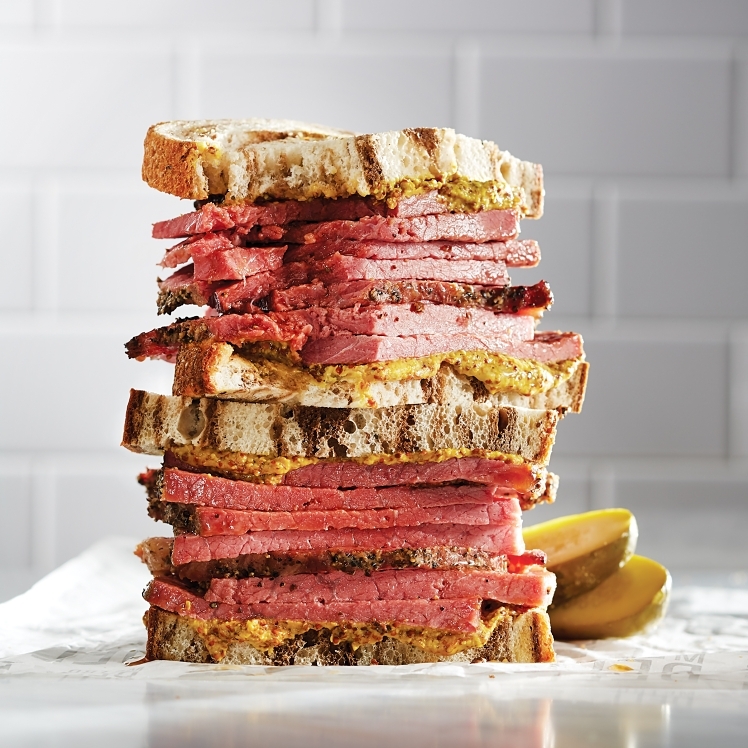 Metro Deli Uncured All-Natural Bottom Round Angus Beef Pastrami