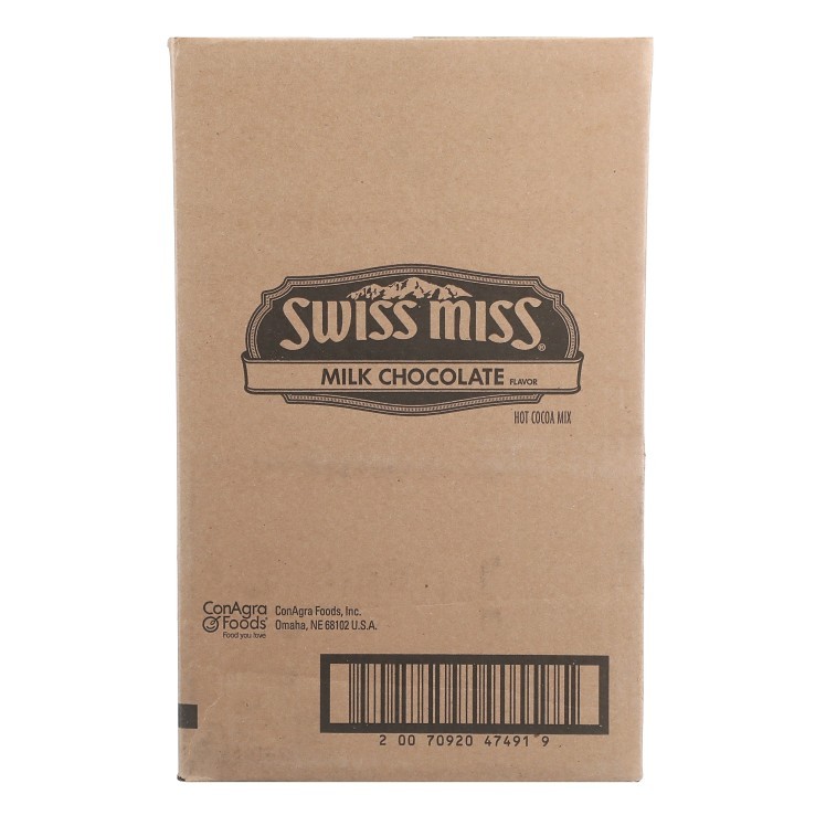 SWISS MISS HOT CHOCOLATE POWDER SINGLE SERVE
