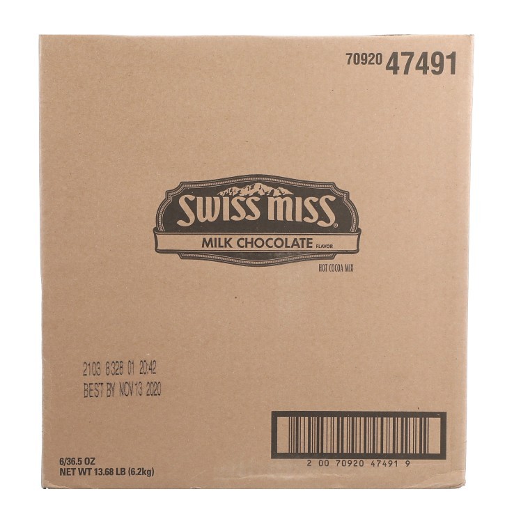 SWISS MISS HOT CHOCOLATE POWDER SINGLE SERVE