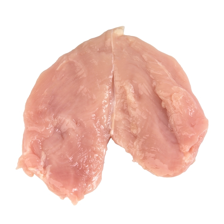 PATUXENT FARMS RAW DOUBLE-LOBE CHICKEN BREASTS 14% SOLUTION