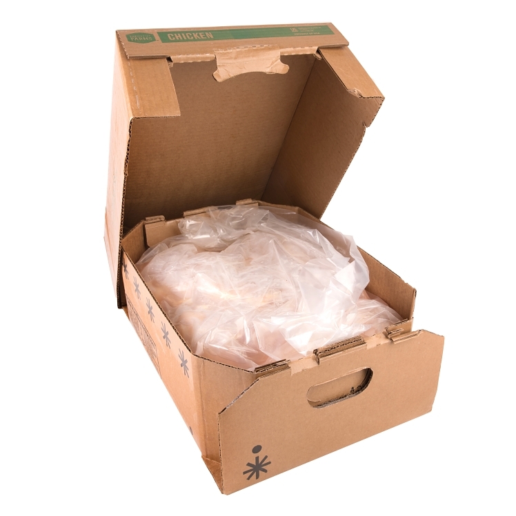 PATUXENT FARMS RAW DOUBLE-LOBE CHICKEN BREASTS 14% SOLUTION