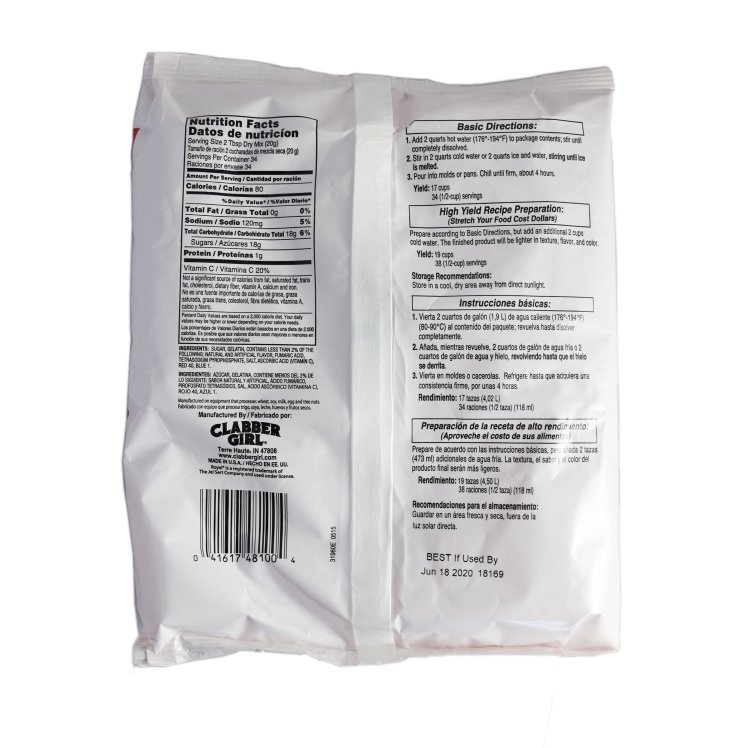 ROYAL GELATIN STRAWBERRY INSTANT DESSERT