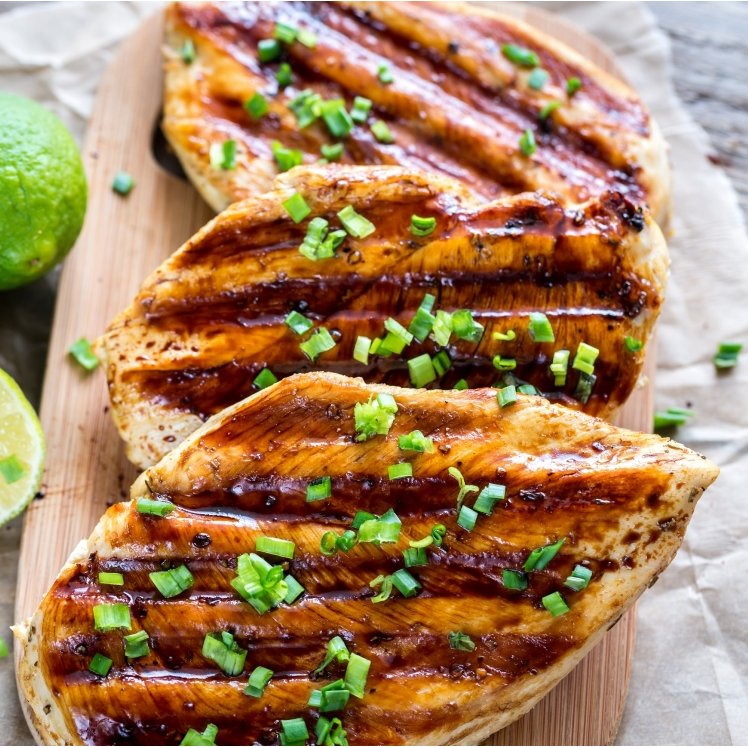 PATUXENT FARMS CHICKEN BREAST BONELESS SKINLESS DOUBLE-LOBE 8 OZ PORTIONS