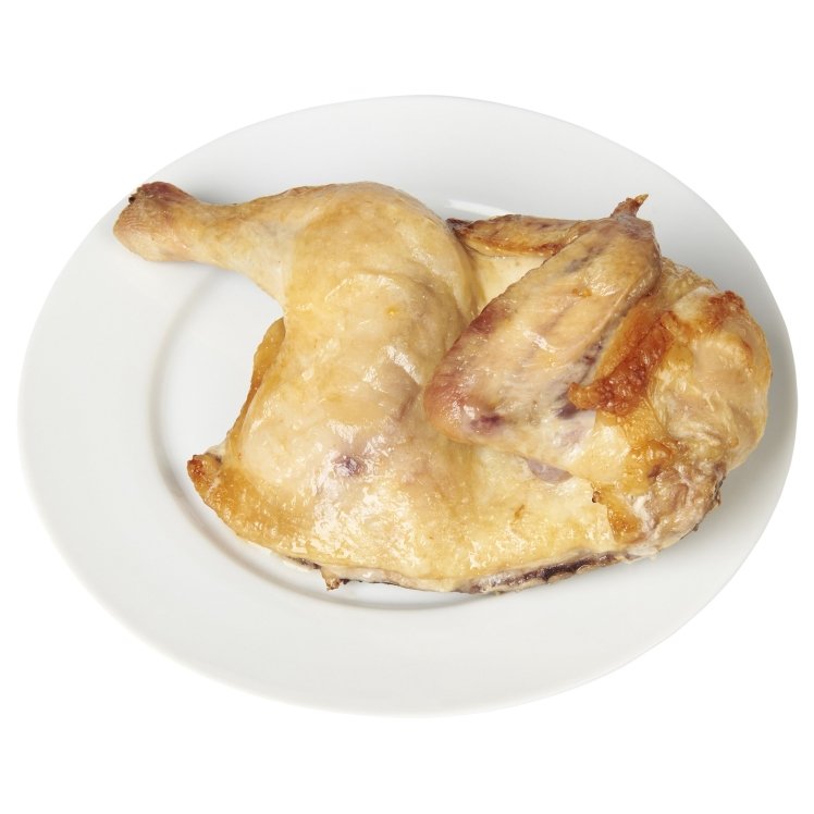 Patuxent Farms Half Chicken Skin On Raw 16 head