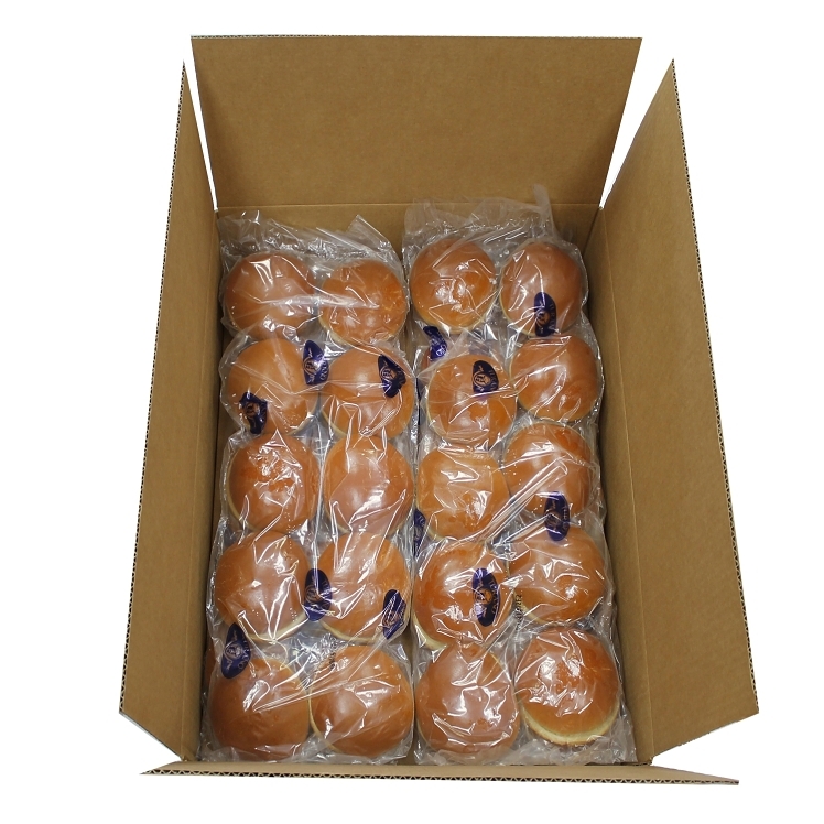 TURANO ROLL BRIOCHE 4.5 INCH ROUND SLICED BAKED