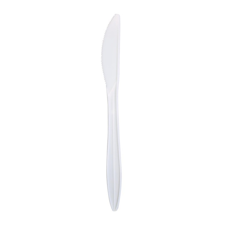 CRYSTAL WARE WHITE KNIFE MEDIUM WEIGHT BULK