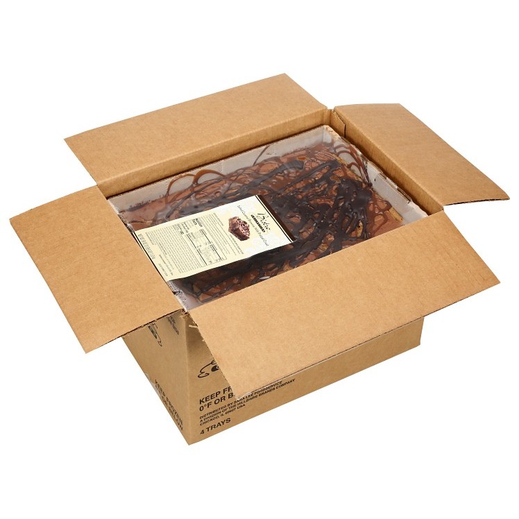 BISTRO COLLECTION FROZEN BROWNIE SHEETS WITH PRETZEL PIECES