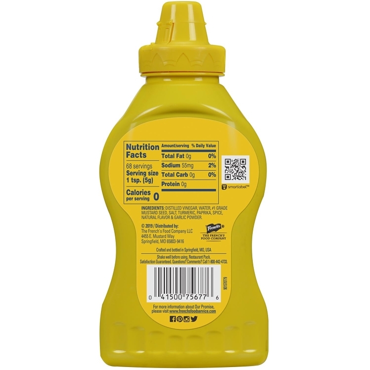 FRENCHS SQUEEZE MUSTARD