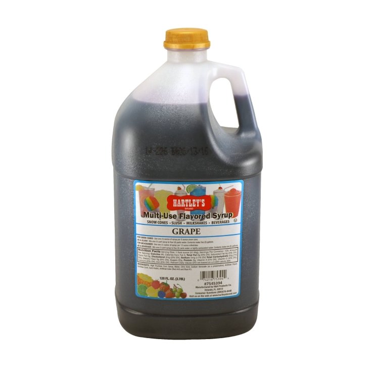 HARTLEYS GRAPE FOUNTAIN SYRUP