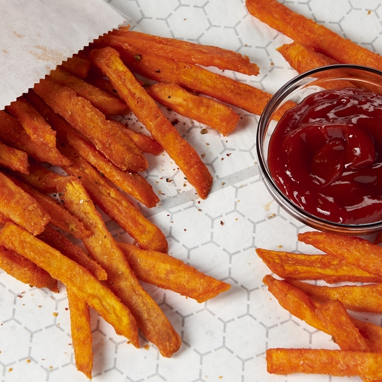 MONARCH POTATO SWEET FRENCH FRIES PLATTER CUT