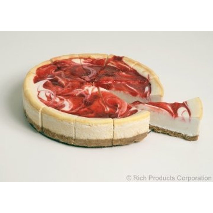 JON DONAIRE STRAWBERRY SWIRL CHEESECAKE