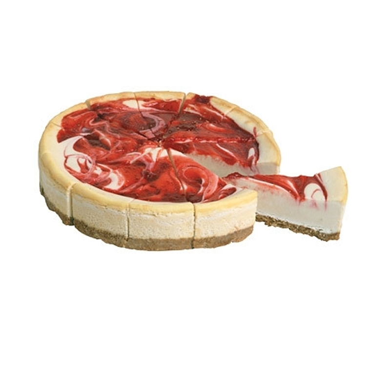 JON DONAIRE STRAWBERRY SWIRL CHEESECAKE