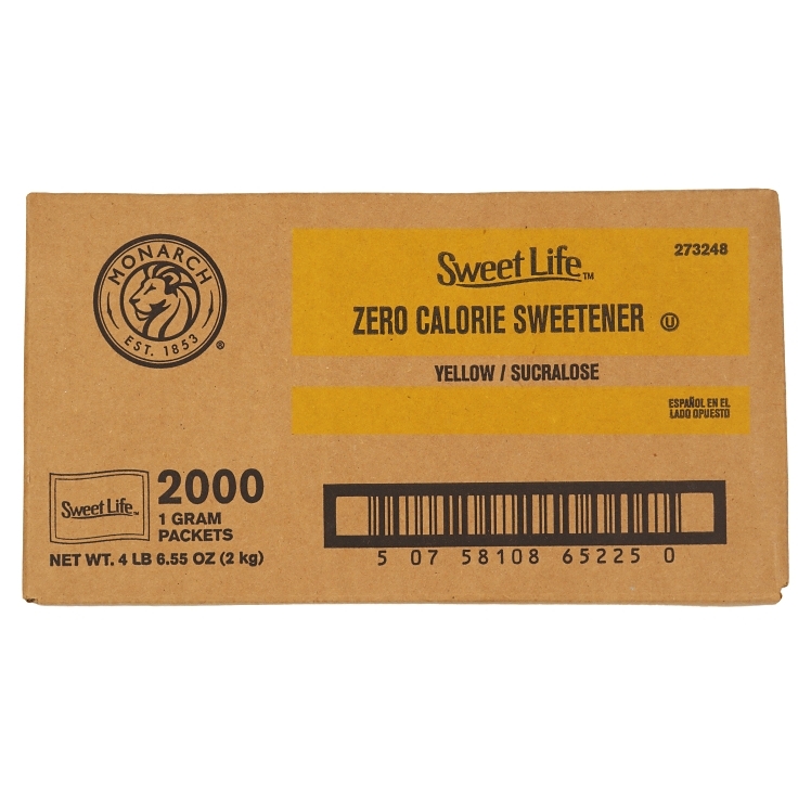 MONARCH YELLOW ZERO CALORIE SUCRALOSE SWEETENER