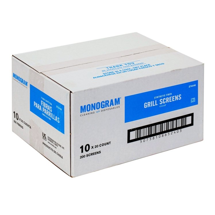 Monogram Griddle Screen 4x5.5 Synthetic Fiber