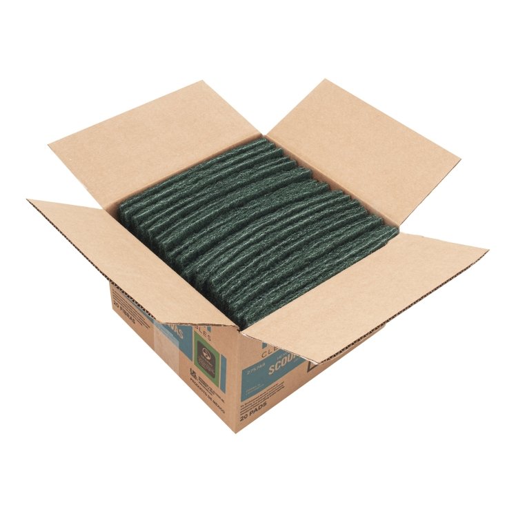Monogram Green X Nylon Scrubber