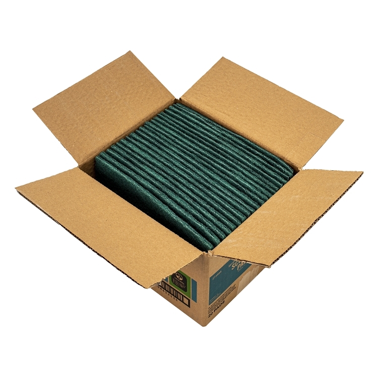 MONOGRAM NYLON SCRUBBER 6X9 GREEN