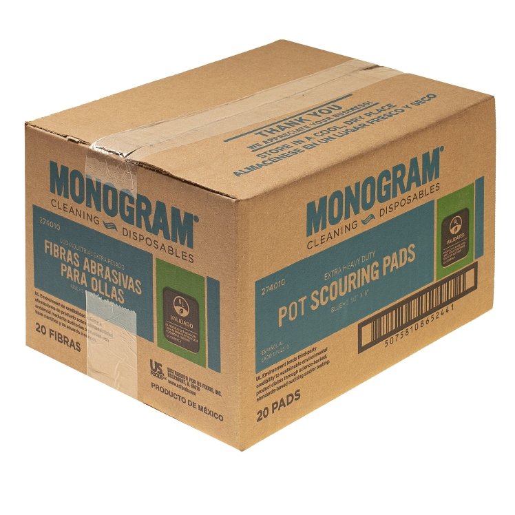 Monogram Extra Blue X Nylon Scrubber