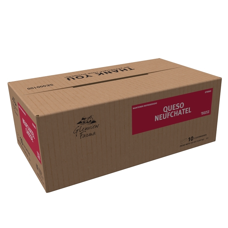 GLENVIEW FARMS NEUFCHATEL CHEESE CREAM LOAF