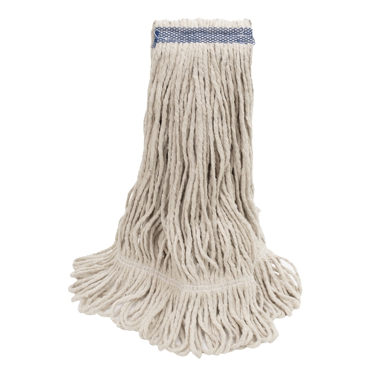 Valu Plus Mop Head Loop End Large Yarn Blend 4 Ply Narrow Band Natural