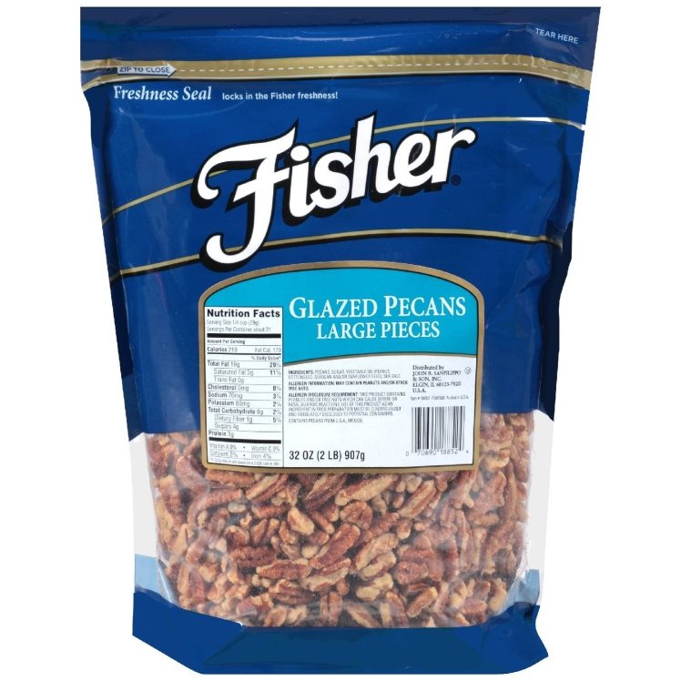 PECAN, PC LG SEA SALT GLZD SHL