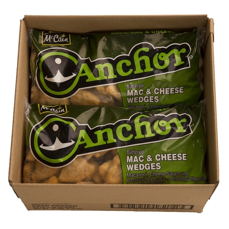 ANCHOR BATTERED MAC & CHEESE WEDGES