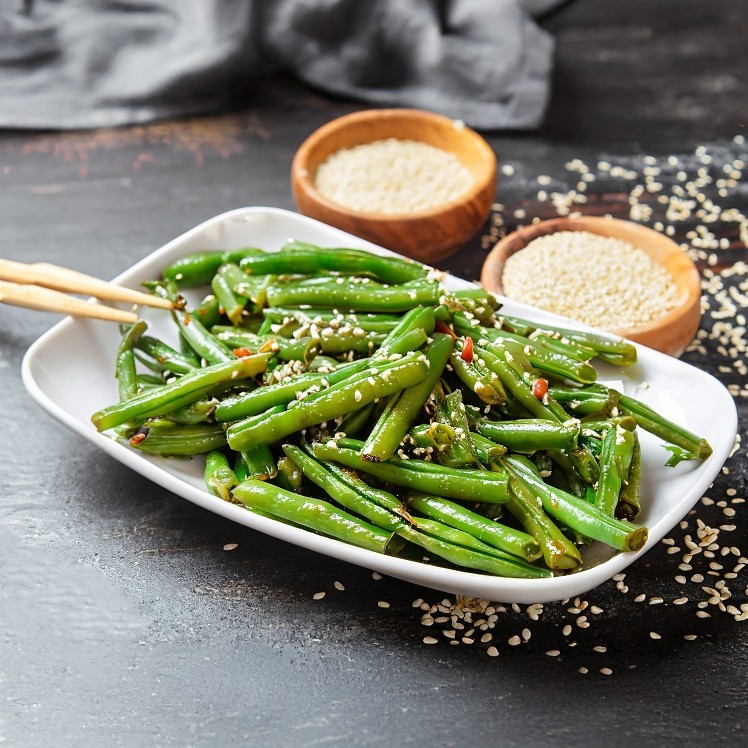 MONARCH GREEN WHOLE FANCY IQF BEANS