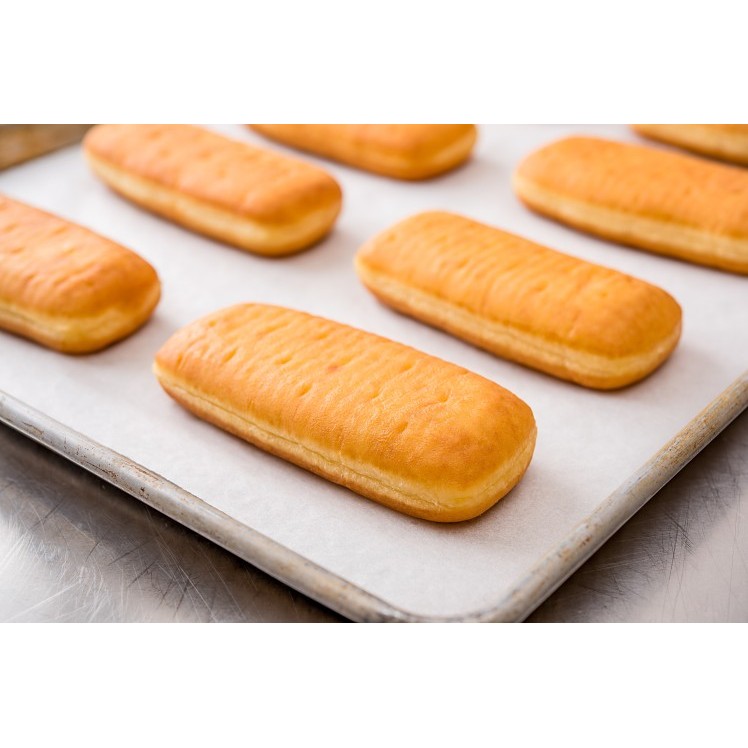 ROLLING PIN DONUTS LONG JOHN DONUT COOKED