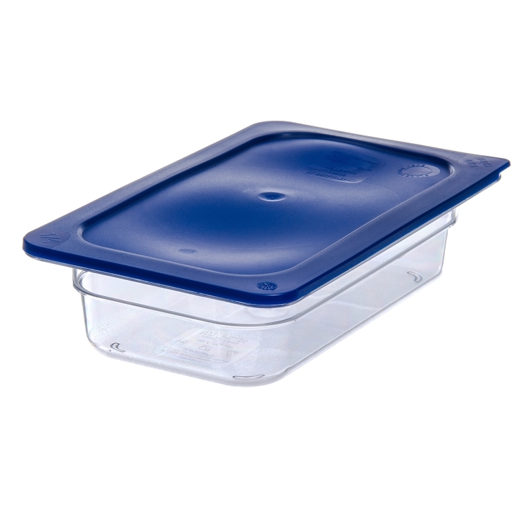 SUPERIOR PRODUCTS 1/4 SIZE 2.5 DEEP POLYCARBONATE CLEAR PLASTIC FOOD PAN