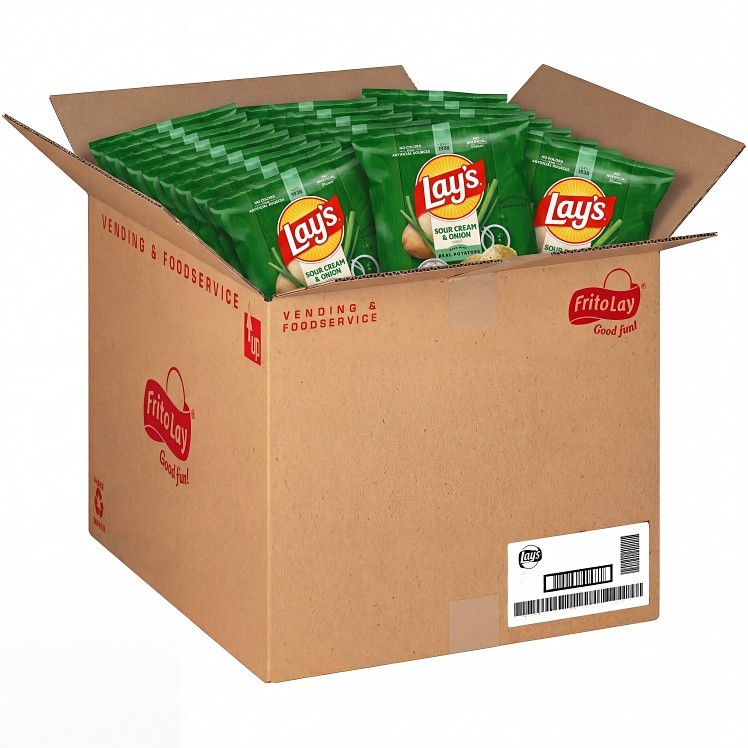 LAY'S SOUR CREAM & ONION POTATO CHIPS